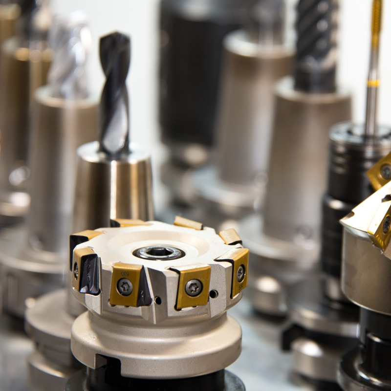 cnc machine closeup