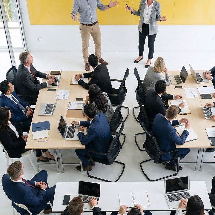 manufacturing team discussion